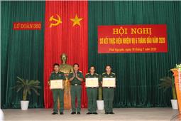 Lữ đoàn Pháo binh 382: Tập trung hoàn thành tốt nhiệm vụ 6 tháng cuối năm